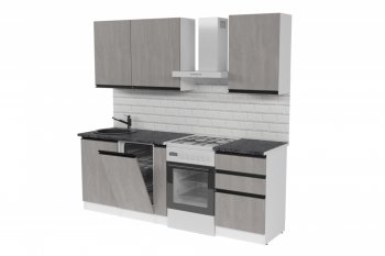 Кухонный гарнитур Сюита стандарт 1600 мм (Герда) в Сысерти - sysert.mebel-e96.ru