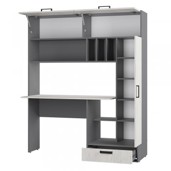 Стол компьютерный Техно графит/крафт  (БТС) в Сысерти - sysert.mebel-e96.ru