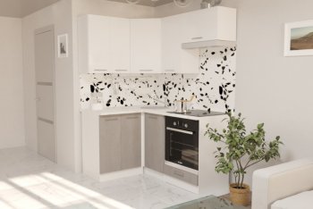 Кухонный гарнитур Терция мега прайм 1200х1600 мм (Герда) в Сысерти - sysert.mebel-e96.ru