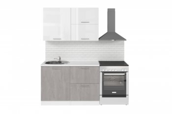 Кухонный гарнитур Терция лайт 1200 мм (Герда) в Сысерти - sysert.mebel-e96.ru