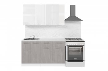 Кухонный гарнитур Терция медиум 2 1400 мм (Герда) в Сысерти - sysert.mebel-e96.ru