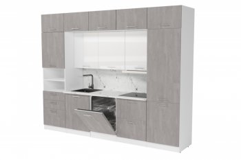 Кухонный гарнитур Терция экстра 5 3000 мм (Герда) в Сысерти - sysert.mebel-e96.ru