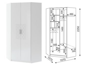 Набор подростковой мебели Тиффани модульный (Риннер) в Сысерти - sysert.mebel-e96.ru