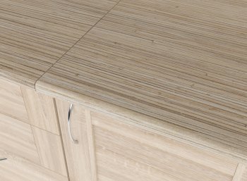 Кухонный гарнитур Томилла прайм 5 2300х1500 мм (Герда) в Сысерти - sysert.mebel-e96.ru