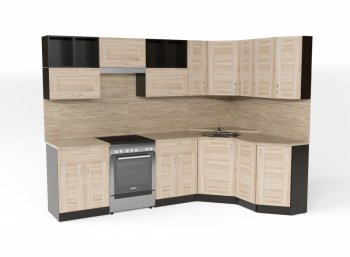 Кухонный гарнитур Томилла оптима 5 2700х1600 мм (Герда) в Сысерти - sysert.mebel-e96.ru