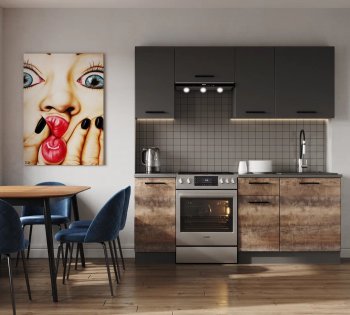 Кухонный гарнитур Трансильвания 2000 мм в Сысерти - sysert.mebel-e96.ru