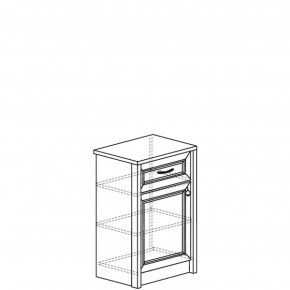 Тумба многоцелевая 1-дверная Флоренция 645 (Яна) в Сысерти - sysert.mebel-e96.ru