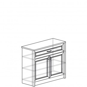 Тумба многоцелевая 2-дверная Флоренция 644 (Яна) в Сысерти - sysert.mebel-e96.ru