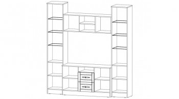 Стенка Виктория ЦС (Лин) в Сысерти - sysert.mebel-e96.ru