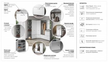 Прихожая Виола Ателье светлое (Имп) в Сысерти - sysert.mebel-e96.ru