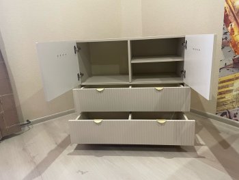 Комод 2дв. 2ящ. Капри (Кураж) в Сысерти - sysert.mebel-e96.ru