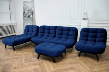 Диван Абри Синий в Сысерти - sysert.mebel-e96.ru