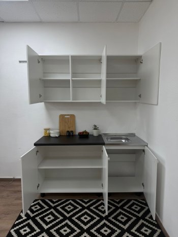 Кухонный гарнитур Куба 1600 мм (БТС) в Сысерти - sysert.mebel-e96.ru