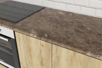 Кухонный гарнитур Янтарь экстра 3000 мм (Герда) в Сысерти - sysert.mebel-e96.ru