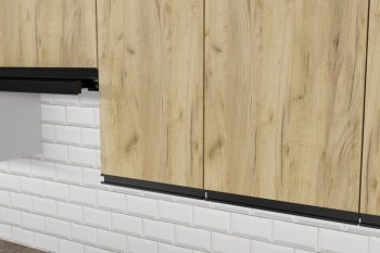 Кухонный гарнитур Янтарь экстра 3000 мм (Герда) в Сысерти - sysert.mebel-e96.ru