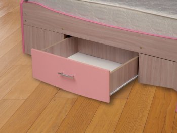 Кровать детская двухъярусная Юниор-7 (Матрица) в Сысерти - sysert.mebel-e96.ru