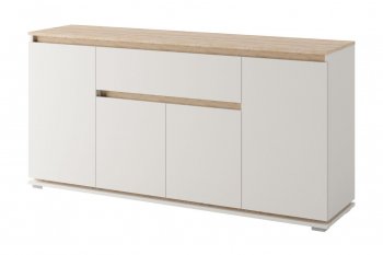 Тумба 4 двери 1 ящик Юта (БМ) в Сысерти - sysert.mebel-e96.ru
